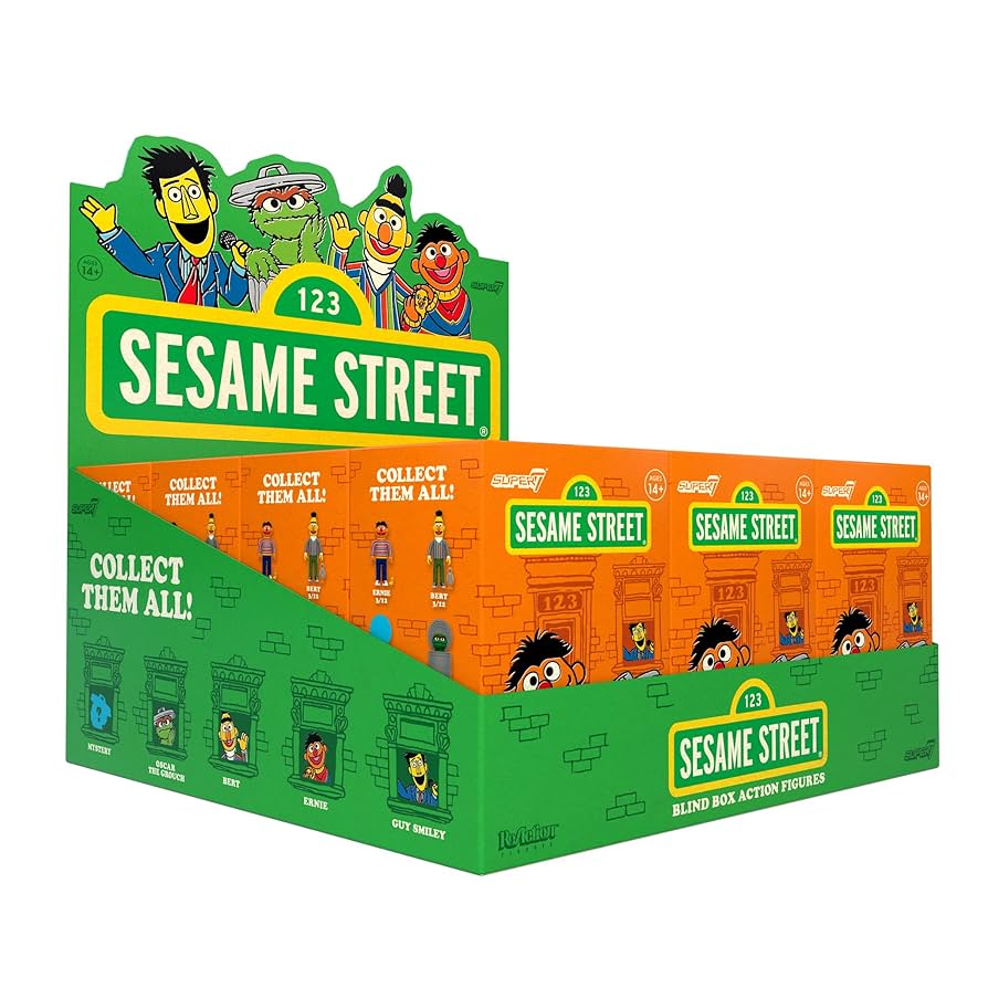 セサミストリート　アソートセット12個 Amazon.co.jp: Super7 セサミストリート ブラインドボックス
